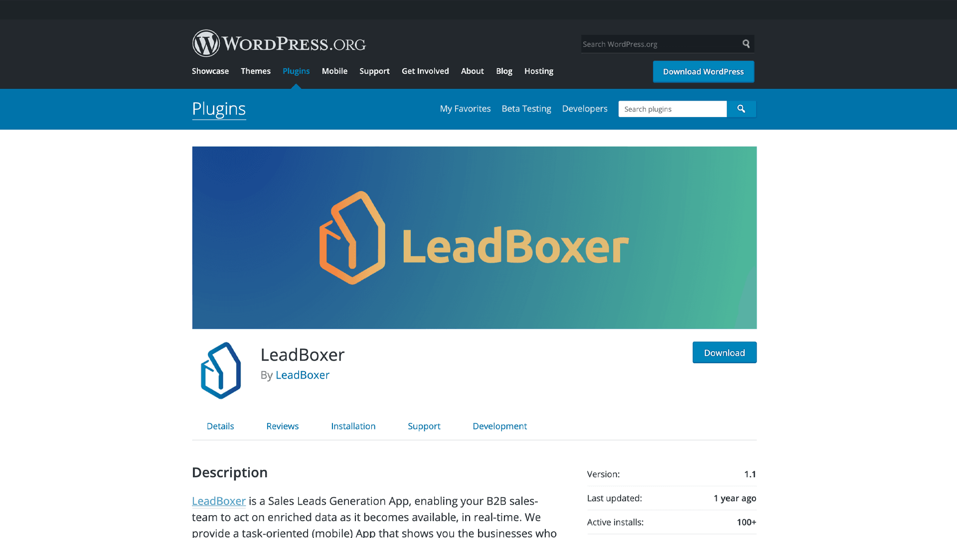 LeadBoxer WordPress Plugin