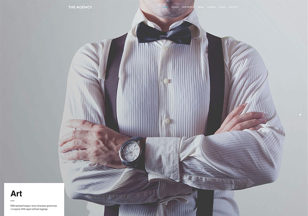 agency wordpress themes the agency