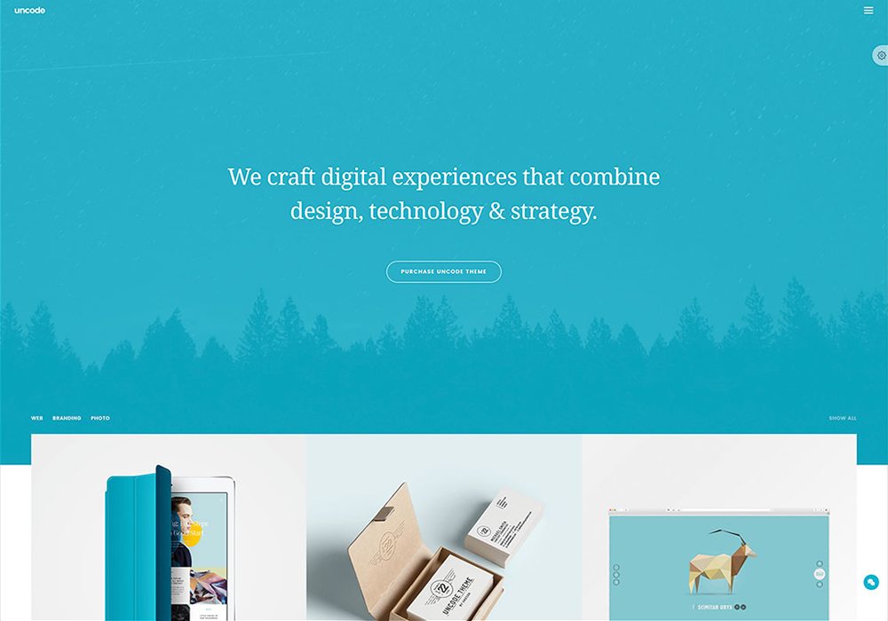 agency wordpress themes uncode