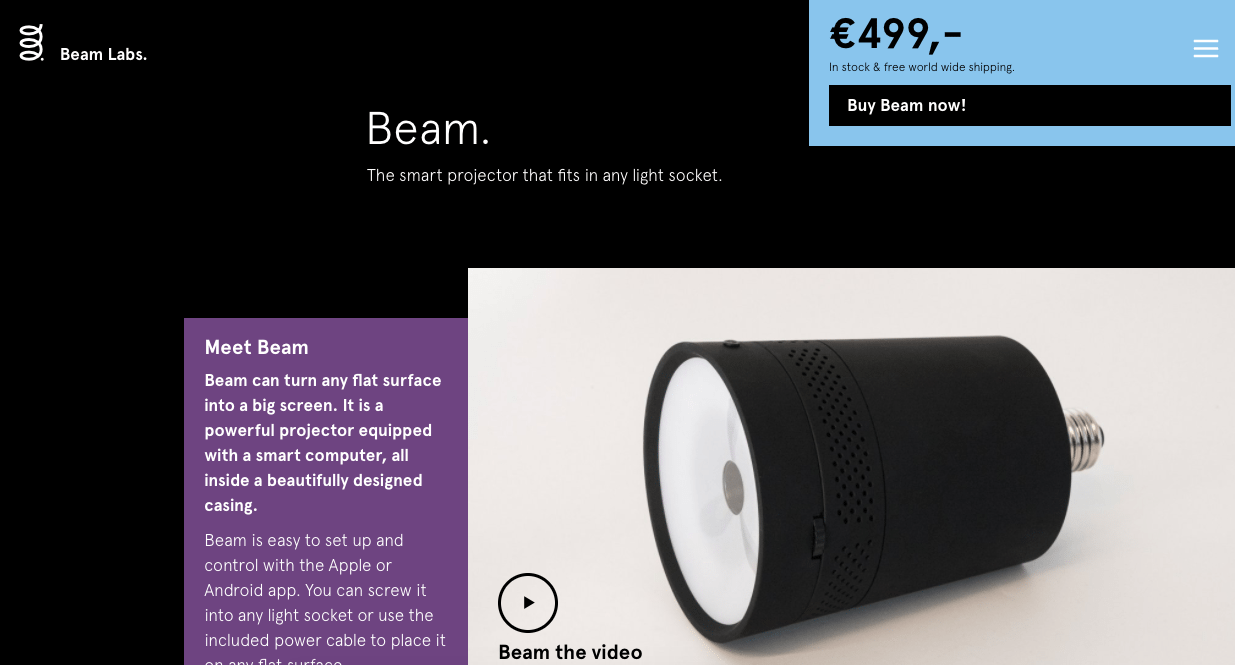 Beam Dutch Startups