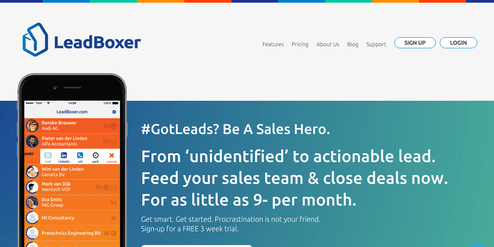 Best WordPress Lead Generation Plugins LeadBoxer