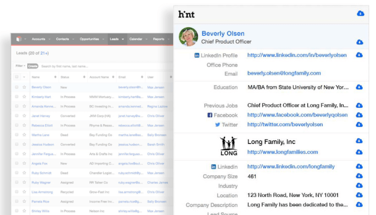 lead enrichment automation from sugar sell