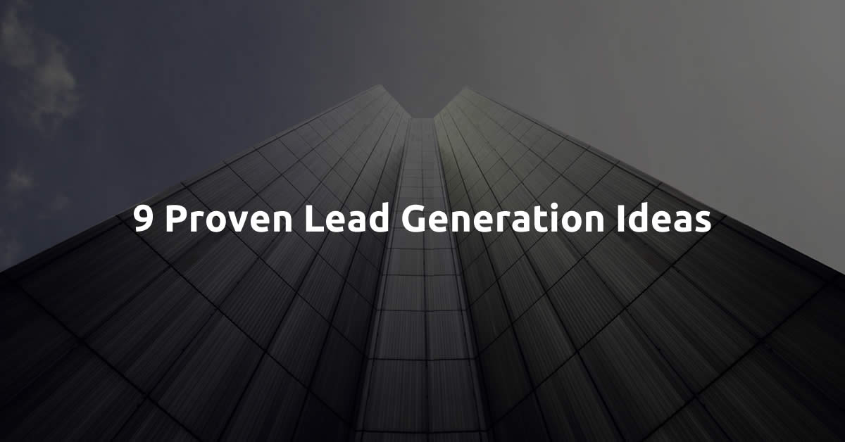 lead generation ideas social
