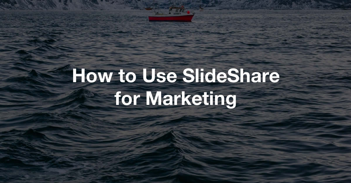 slideshare for marketing social